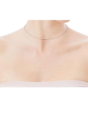 Collar Tous de plata P 925
