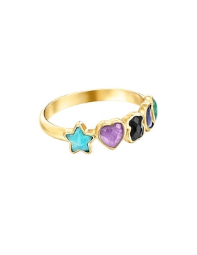 Anillo Tous Glory P 925 de plata sodalita lustre