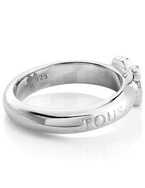 Anillo de oso Tous Gen P 925 de plata espinela brillante
