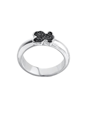 Anillo de oso Tous Gen P 925 de plata espinela brillante