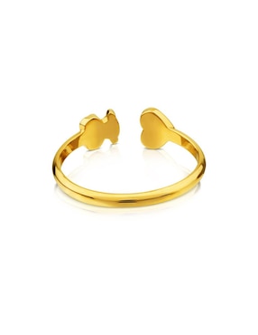 Anillo de oso Tous XXS 18 k de oro amarillo pulido
