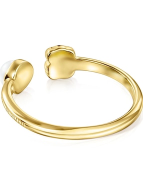 Anillo Tous Glory P 925 de plata perla lustre