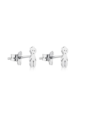 Broqueles Tous de plata P 925 con acabado brillante
