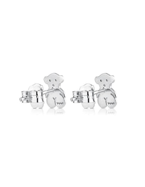 Broqueles Tous de plata P 925 con acabado brillante
