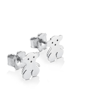 Broqueles Tous de plata P 925 con acabado brillante