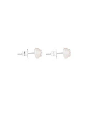 Broqueles Tous de plata P 925 con acabado lustre perla