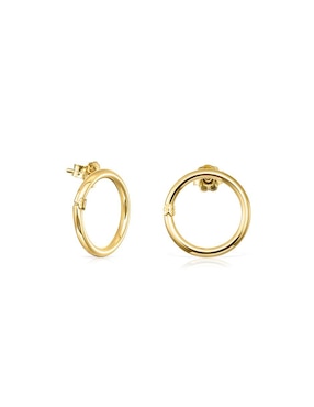 Aretes De Oro 18 K Tous Hold Pulido