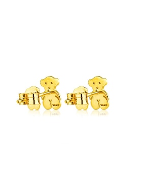 Broqueles Tous de oro amarillo 18 K con acabado brillante