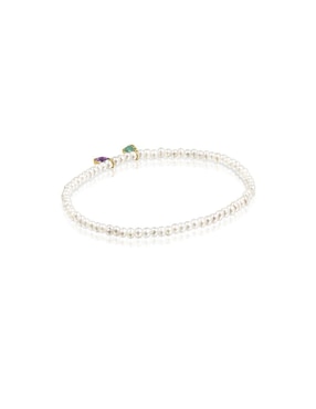 Brazalete Tous P 925 Glory con acabado liso