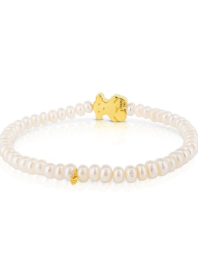 Brazalete Tous de oro 18 K con acabado brillante