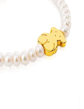 Brazalete Tous de oro con perla 18 k Sweet Dolls