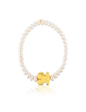 Brazalete Tous de oro con perla 18 k Sweet Dolls