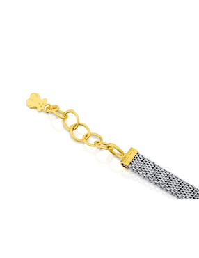 Brazalete Tous Icon Mesh con acabado pulido