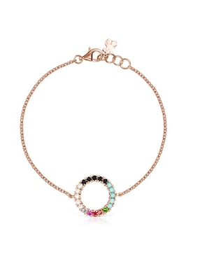 Brazalete Tous 18 K Straight con acabado liso