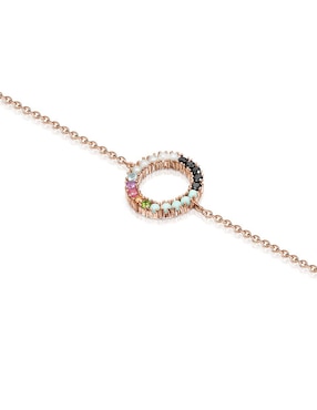 Brazalete Tous 18 K Straight con acabado liso