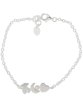 Pulsera De Plata P925 Tous Nocturne Perla