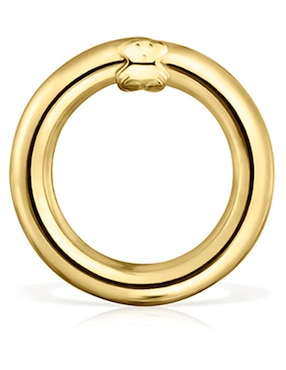 Dije Circular Tous De Oro Amarillo 18 K