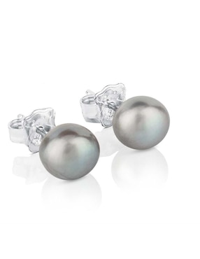 Broqueles Tous de plata P 925 con acabado lustre perla