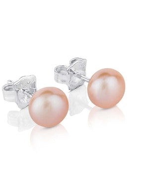 Broqueles Tous de plata P 925 con acabado lustre perla