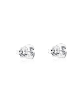 Broqueles Tous de plata P 925 con acabado pavé amazonita