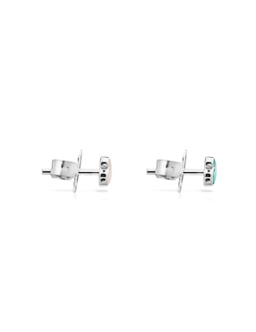 Broqueles Tous de plata P 925 con acabado lustre concha nácar