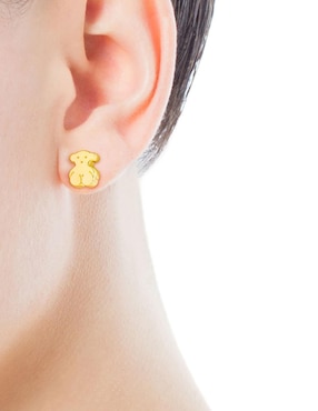 Broqueles Tous de oro amarillo 18 K con acabado brillante