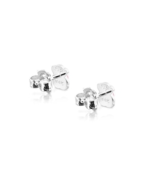 Broqueles Tous de plata P 925 con acabado lustre cuarzo
