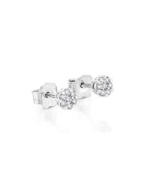Broqueles Tous con acabado brillante diamante