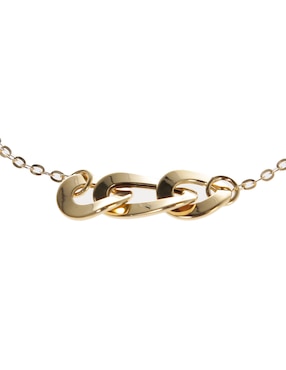 Brazalete Lusso de oro amarillo 14 k