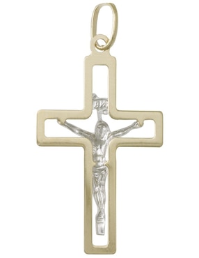 Dije de cruz Sini de oro 14 K