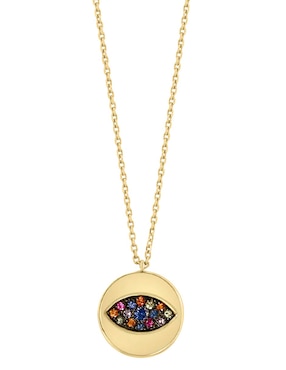 Collar con dije Effy de oro 14 k