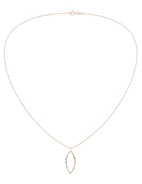 Dije ovalada Riccardo Orsato de oro 14 K