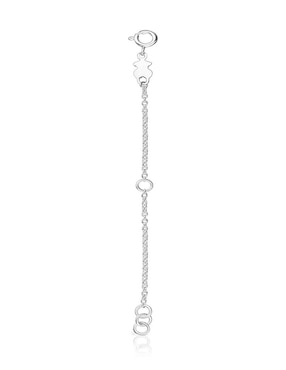 Pulsera Tous de plata P 925 Stay Lucky con acabado lustre