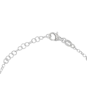 Brazalete Silvex Spa de plata P 925 con acabado esmaltado