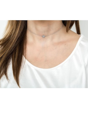 Collar Silvex Spa de plata P 925