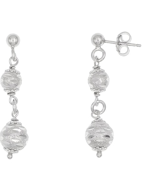 Aretes Silvex Spa de plata P 925 con acabado brillante