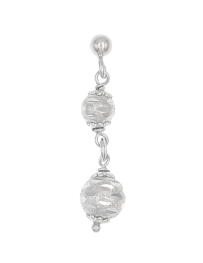Aretes Silvex Spa de plata P 925 con acabado brillante