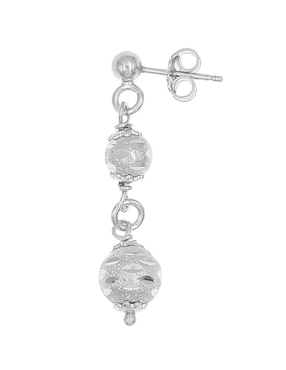 Aretes Silvex Spa de plata P 925 con acabado brillante