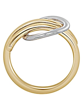 Anillo de nudo Riccardo Orsato 14 k de oro brillante