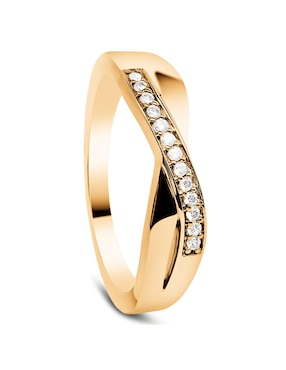 Churumbela de oro 14 k Jayda diamante