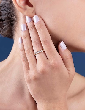 Churumbela de oro 14 k Jayda diamante
