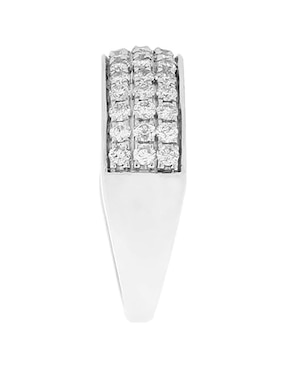 Churumbela de oro blanco 14 k Jayda diamante
