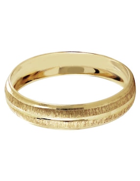 Argolla De Oro Amarillo 14 K D Cadena