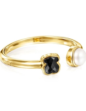 Anillo Tous Glory P 925 de plata perla lustre