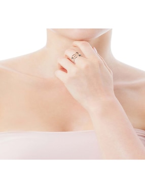 Anillo Tous Motif P 925 de plata espinela brillante
