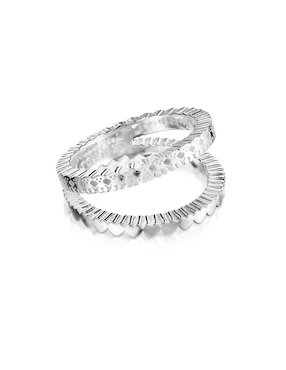 Anillo Tous Straight P 925 de plata brillante