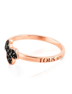 Anillo de oso Tous Motif P 925 de plata espinela pavé