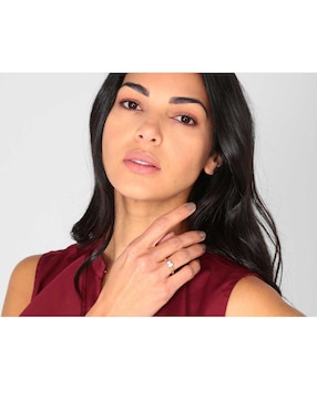 Anillo de moño Tous Gen 18 k de oro diamante brillante