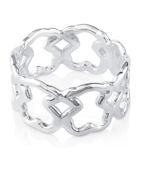 Anillo de oso Tous New Carrusel P 925 de plata pulido