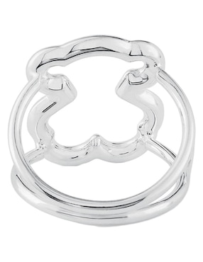 Anillo de oso Tous New Carrusel P 925 de plata pulido